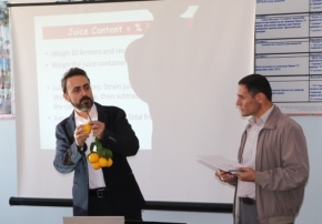 Тренинг по сбору урожая и после уборочной практике в районе Бохтар